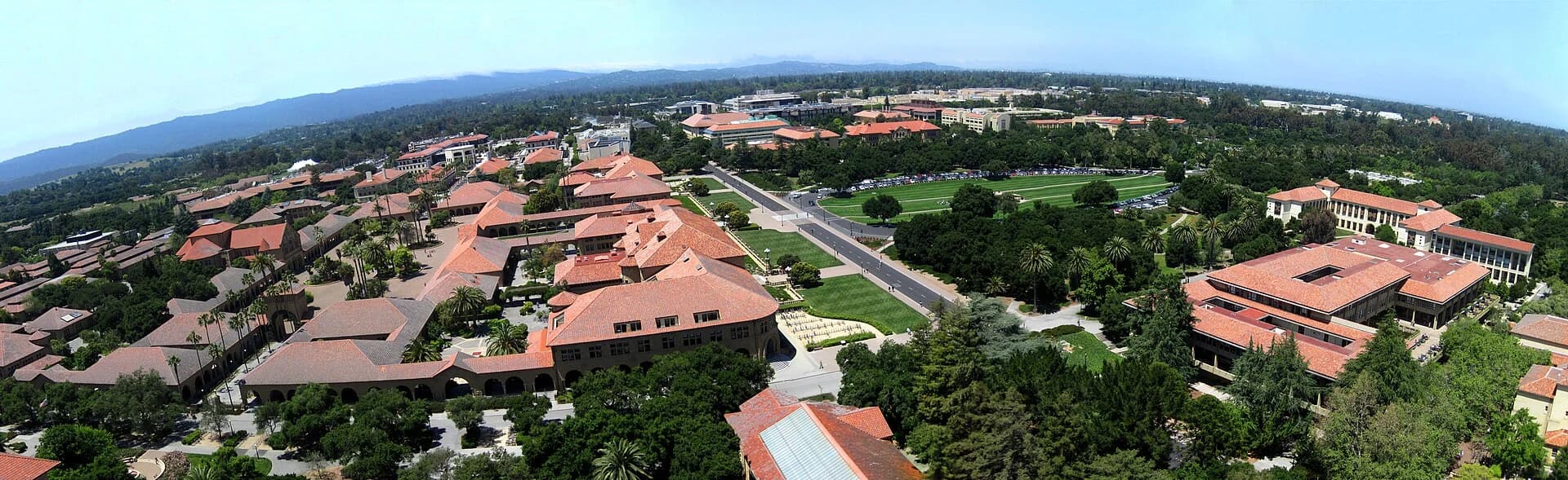 Stanford University 실제 캠퍼스 · The Oval & Main Quad